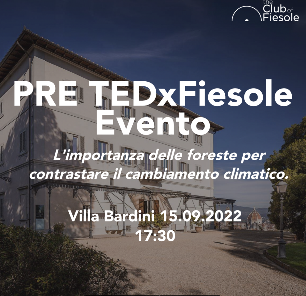 AGGIORNAMENTO! A causa delle avverse condizioni meteo, il TEDxFiesole non si svolgerà presso il Teatro Romano ma sarà trasmesso in diretta streaming